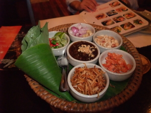 タイ宮廷料理前菜